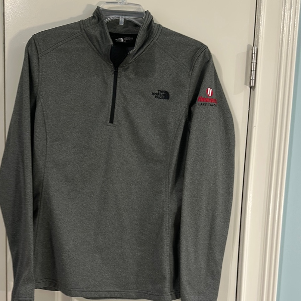 The North Face Gray Quarter-Zip Pullover
